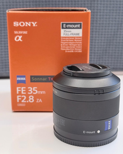 Sony zeiss 35mm 8 za - fe,