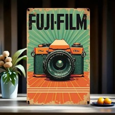 Blechschild Fuji Film Foto