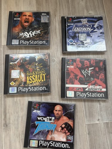 Wrestling konvolut ps1 - wrestling,