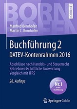 Buchführung 2 von Bornhofen Fachbuch DATEV 2016 HGB Steuerrecht IFRS