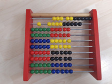 Rechenschieber - Abakus - Zählrahmen - Rechenmaschine - Kugeln