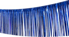 Fransengirlande blau 10m