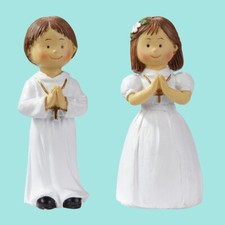 Kommunion Konfirmation Kommunionkind Junge Mädchen Tortenaufsatz Tortenfigur