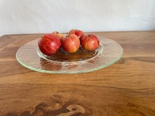 6er Set Glasteller Plätzchenteller Platzteller Dessertteller 32cm Glas