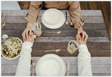 Tischdeckenstoff - Holzbretter *Ab 50 cm