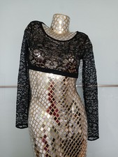 Damen Crop Top Spitze Shirt