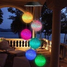 Solar Windspiel LED