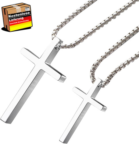 Kreuz kette herren geschenk - herren,