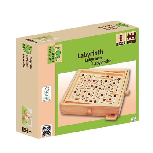 Natural games holz labyrinth - games,