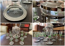 Bowle Service im Art Deco Stil