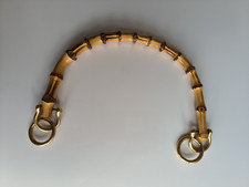 Bambus Handtaschen Griff - Taschengriff aus Bambus - ca. 21 x 13cm