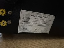 GGM Gastro Elektrischer Pizzaofen PDK-203B – Doppelkammer, 3000 W, 220 V