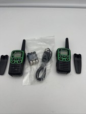 MIDLAND XT30- PMR446 Sprach Funkgerät Paar 16 Kanal VOX CTCSS 6Km Akkus USB BW