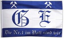 Fahne Fanflagge Gelsenkirchen Flagge Schalke Hissflagge 90x150cm