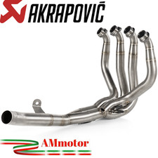 Auspuffkrümmer Kawasaki Z 1000 H2 2024 Akrapovic Motorrad Cat Inox