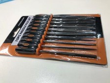 10-teiliges Nadelfeile/Präzisions-Mikrofeile-Set | Juweliere Handwerk | Oval flach usw...