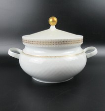 Kaiser Porzellan Terrine Form 40 Relief Golddekor Porcelain Tureen 