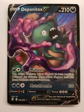 Pokemon Karte Deponitox-V