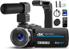 Videokamera 4K 80MP,30FPS