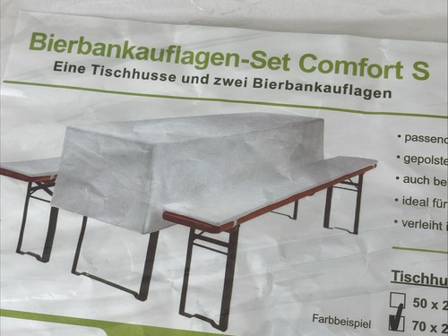 Bierbankauflagen set comfort - set,