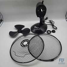 Bestron Mobiler Tischventilator Ø 27cm, kleiner Ventilator mit 2 Geschwindigkeit