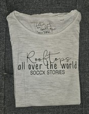 SOCCX Shirt T-Shirt L 40 hellbeige sand Neu! 