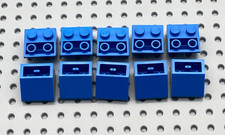 LEGO® 10x Dachstein Schrägstein 2x2 negativ invers 3660 blau