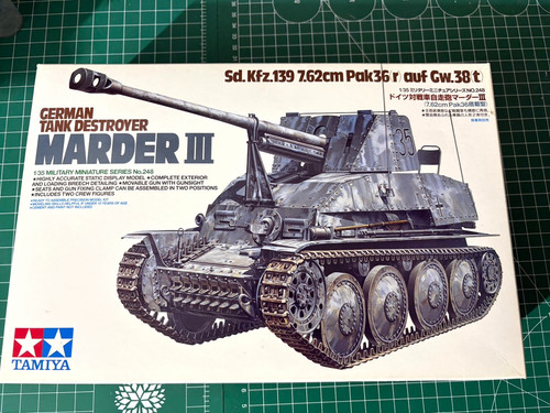 Tamiya marder iii german - tamiya,