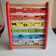 Tschad Tal Holz Alphabet