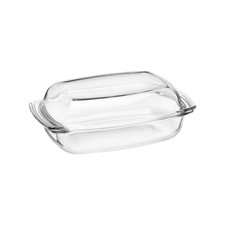 Van Well Wellco Kochschüssel mit Deckel 4,1 Liter zum Braten, Backen & Servieren