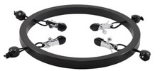 Domination Ring Schamlippen Vagina Spreizer Pranger mit Klammern BDSM