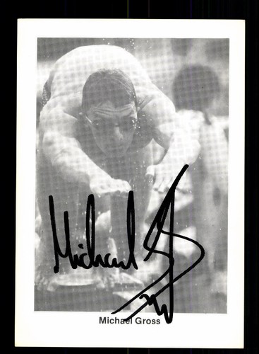 Michael gross autogrammkarte - michael,