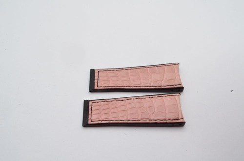 Corum leder armband 24mm - armband,