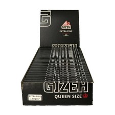 Gizeh Queen Size Extra Fine, 1 Box mit 25 Heften à 50 Blatt 