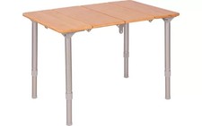 Bo-Camp Urban Outdoor Southwark Bambus-Alu Rolltisch 60 x 40 cm, B-Ware
