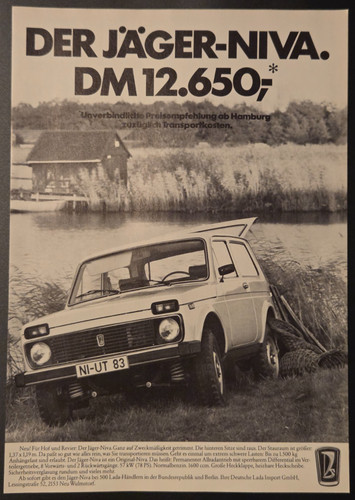 Geländewagen lada jäger - lada,