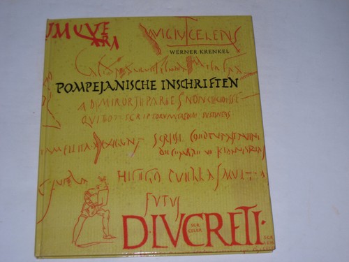 Krenkel werner pompejanische - krenkel,, werner:pompejanische