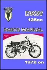 DKW Parts Manual 125cc Enduro