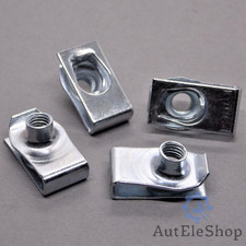 10x Blechmutter Klammer