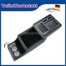 Mittelkonsole Armlehne Schwarz