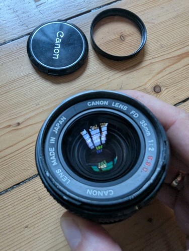 Canon 35mm objektiv - 35mm, f/2