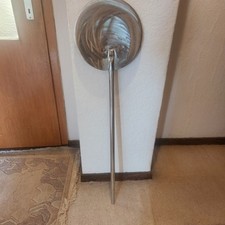 Pizzaschaufel aus Edelstahl länge 1.10 m. Schaufel  30 cm. Pizzaschaufel