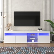 TV-Schrank helles Panel