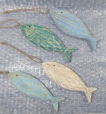 FISCH(e)-Hänger*16,5x5,5cm*Holz*Auswahl*maritim*Dekohänger*Deko*Sommer*shabby  
