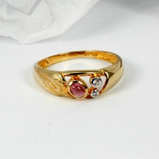 Ring in 333 Gold 8 Karat mit