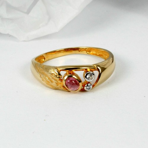 Ring 333 gold - ring, mit
