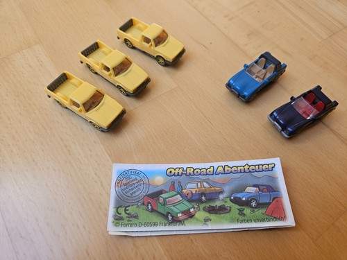 Ferrero autos set - Ü-ei-autos:,