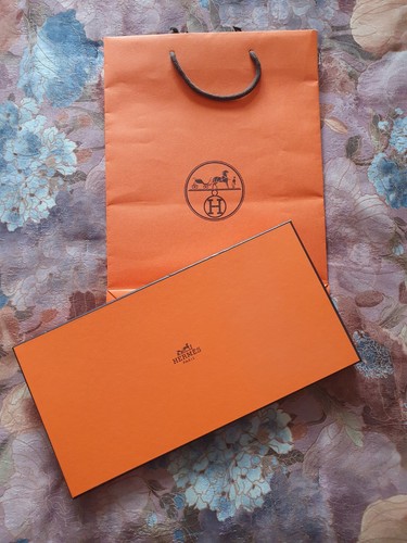 Hermès box mit - box, tüte,neu