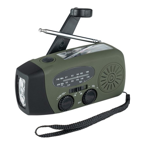 Kurbelradio led - kurbelradio, am