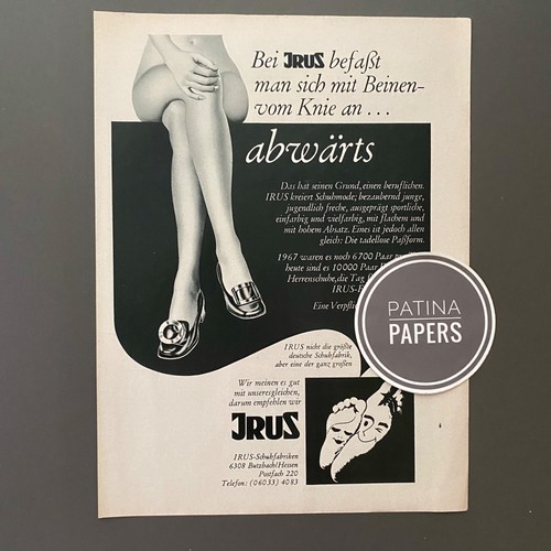 1969 irus schuhfabriken - irus,